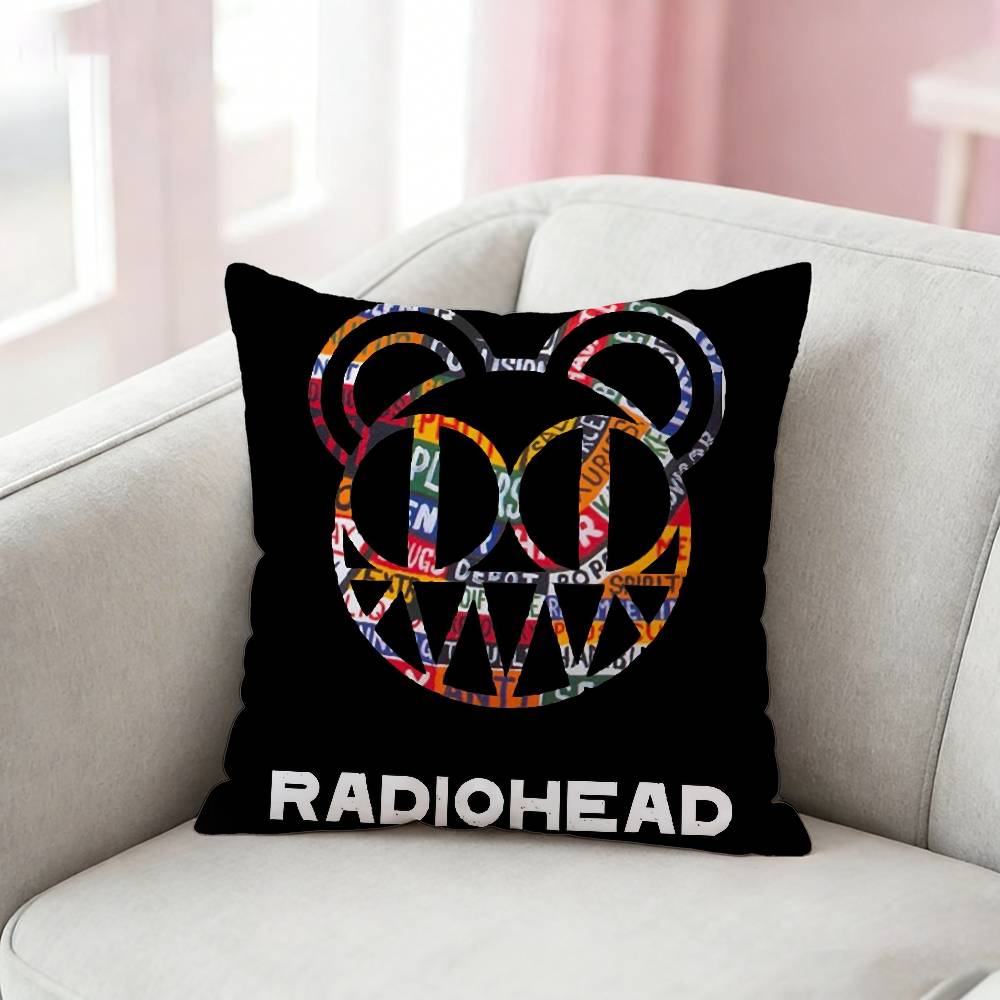 Cool R-Radiohead Band Pillow Case Cushion Cover Throw Pillow Case For Car Sofa