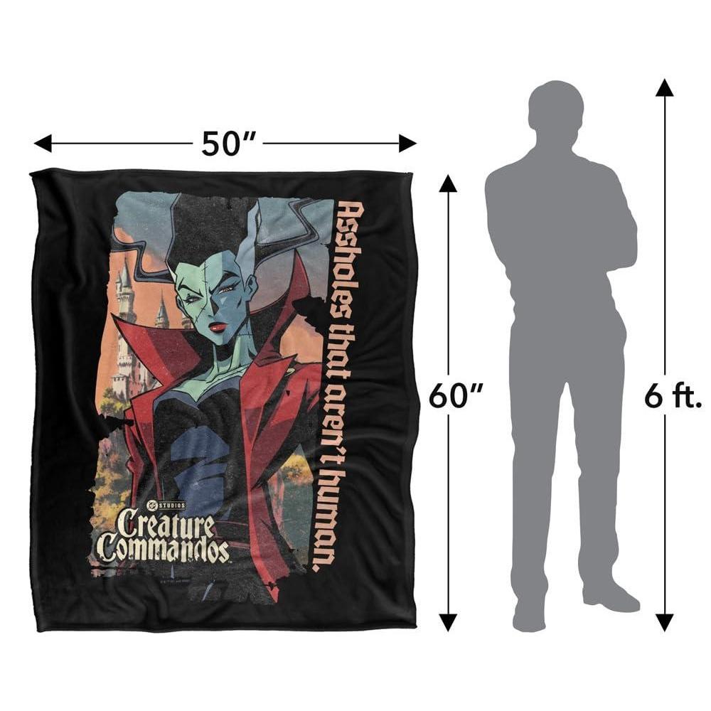 Creature Commandos The Bride Of Frankenstein Blanket