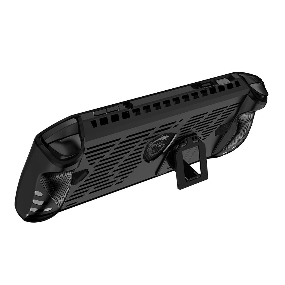 Étui de protection en TPU pour console de jeu portable MSI Claw avec béquille