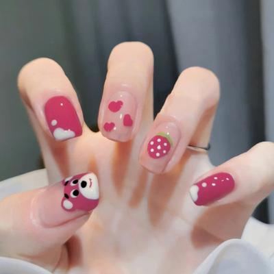 24 Pièces Patch Nail Art Patch Nail Art Patch Portant Film pour Ongles Patch Nail Art Célébrité Internet Portant Patch Nail Art Portant Patch Nail Art Portant Nail
