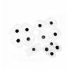 Playstation4 ps4 controller riparazione sostituzione parti compatibili pulsante in gomma con panno originale jds-050