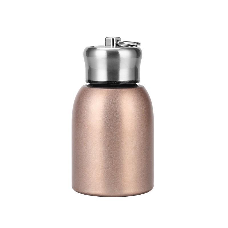 New Guofeng Chubby Insulated Mug with Handle - Portable Outdoor Pocket Cup