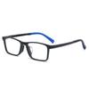 Children's Anti-Blue Light Square Glasses for Myopia, Ages 8-12, Trendy Korean Design for Boys and Girls