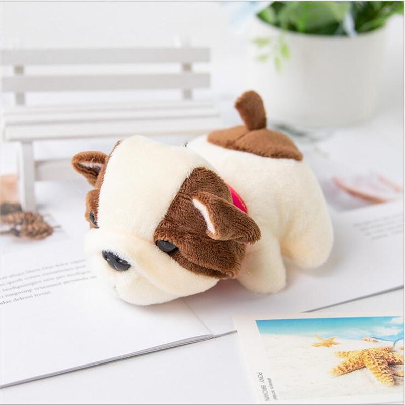 Dog Plush Stuffed Toy Animal Doll , 11CM Soft Keychain Gift for Boys and Girls Christmas Gifts