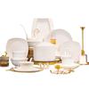 MoDe Lanka Minimalist Underglaze Ceramic Dinnerware Set