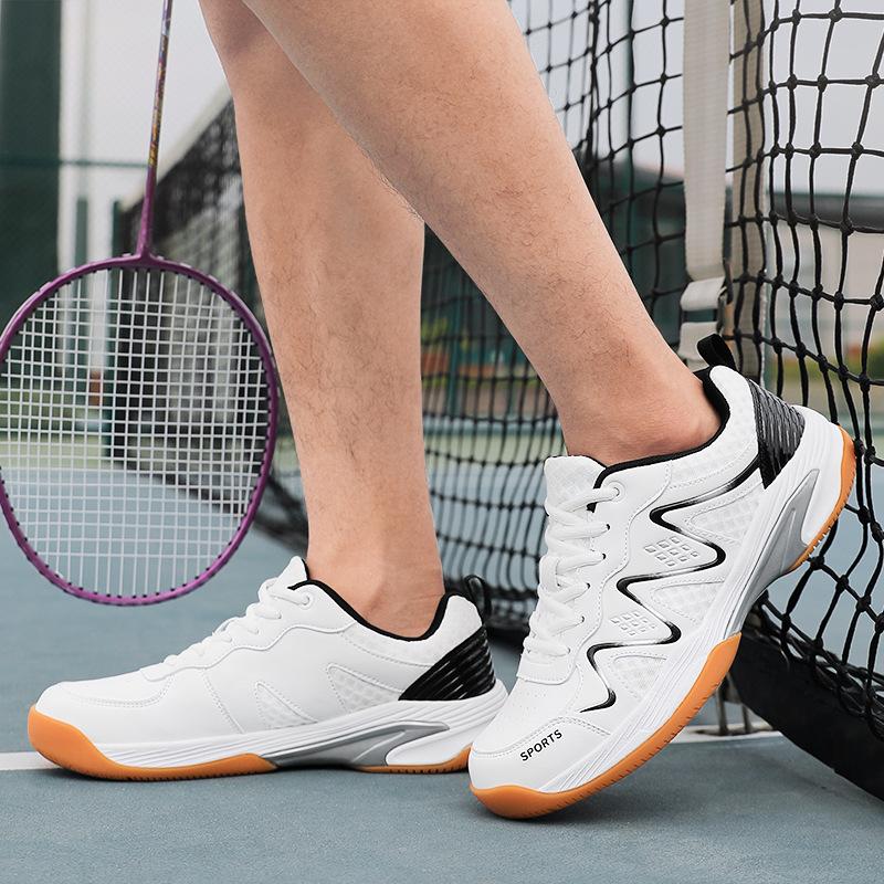 Foreign trade badminton shoes men's large size 47 breathable ultra-light table tennis shoes indoor training outdoor leisure sports shoes women