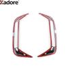 For Toyota Yaris Cross Hybrid - 2024 2025 Chrome Car Rear Fog Light Lamp Cover Trim Foglight Bezel Trims Accessories