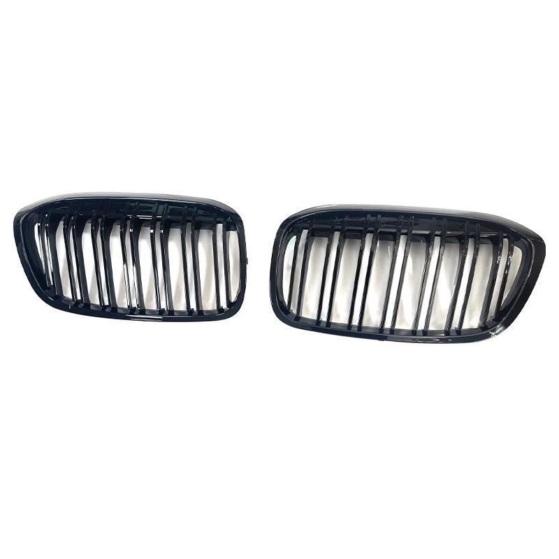 BMW 2 Series Gran Tourer F45 Gloss Black Tricolor Carbon Fiber Center Grille