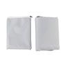 IBC Tote Cover with Zipper 420D Oxford Fabric Outdoor Water Tank Protective Cover Windproof Silver 120x100x116cm / 47.2x39.4x45.7in