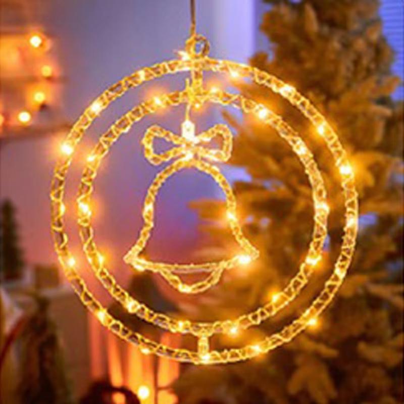 LED Christmas Festival Lighting USB Button Star Home Decoration Lamp New Year Ornaments Party Christmas Fairy Lamp String Light