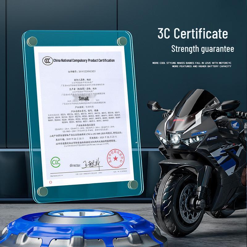 Children's Electric Tricycle: Rechargeable, Remote-Controlled Ride-On Toy for Boys and Girls