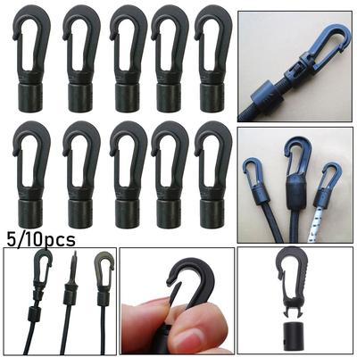 Boat Kayak Accessories Camping Tent Hook Elastic Ropes Buckles Rope Buckle Clothesline Straps Hooks