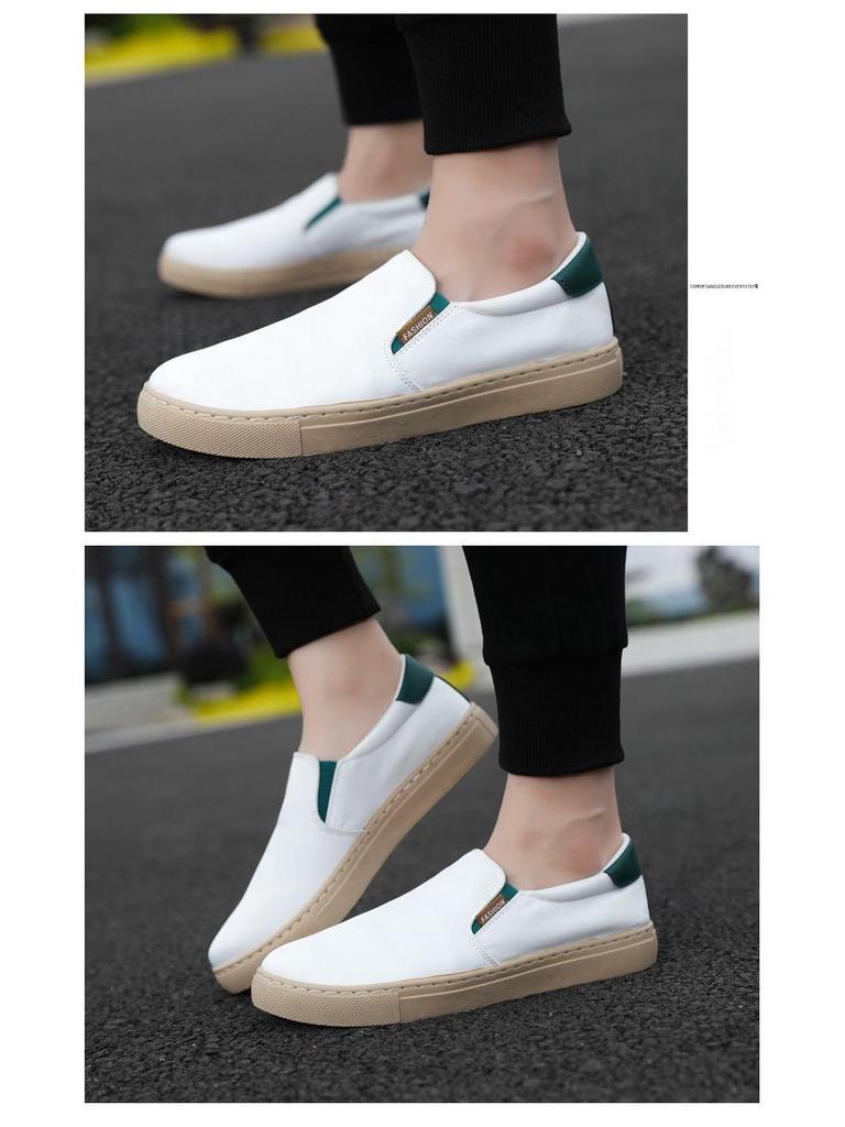 Men's 2025 Canvas Slip-On Sports Casual Shoes - Trendy, Breathable, Plus Size