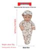 7-Inch Mini Reborn Doll with Full Body Soft Silicone - Realistic Design, Small Size, Exclusive Edition