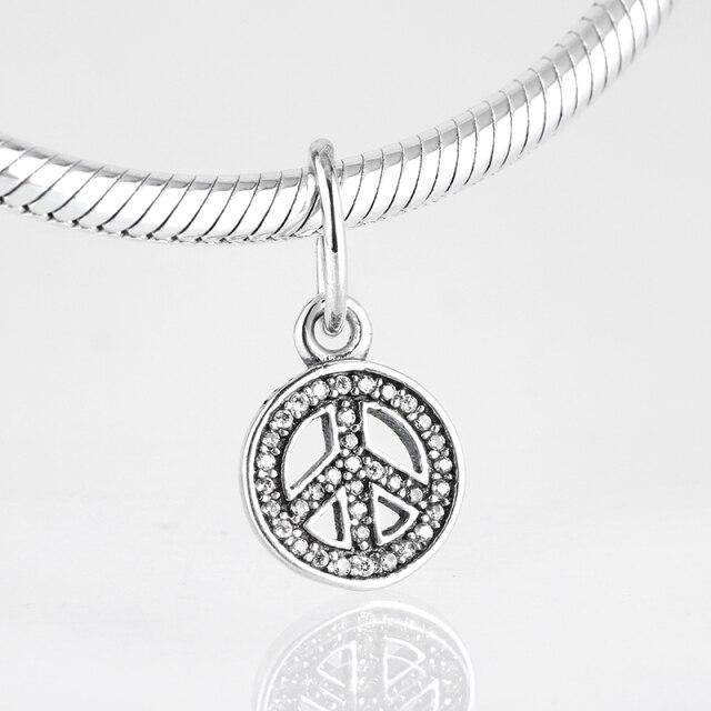 925 Sterling Silver Bead Openwork Sweet Hearts Crown Charms Beads Fit Jiuhao Bracelets Bangles Diy Womens Jewelry