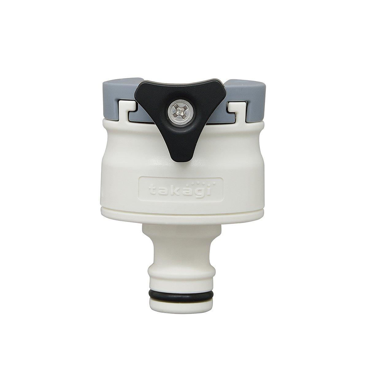 

Takagi QB5001SK Легко подключаемый смеситель-ниппель, не требующий инструментов, однотонный цвет (Отсутствие винта)