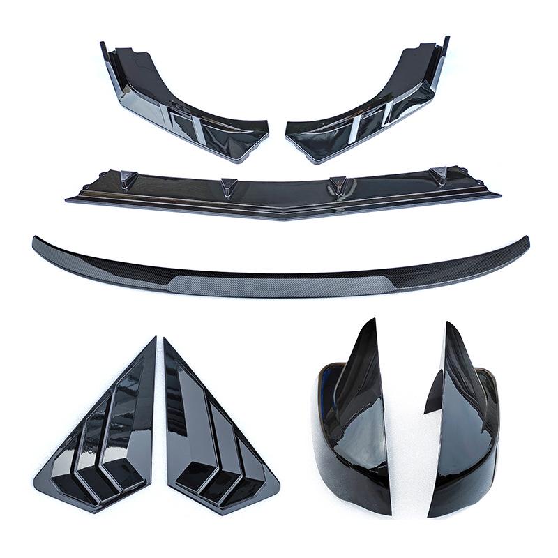 Compatible with 22 New Mondeo Models: Front Lip, Rear Wing, Wind Deflector, Rearview Mirror Corner, Triangle Louver Accessories.