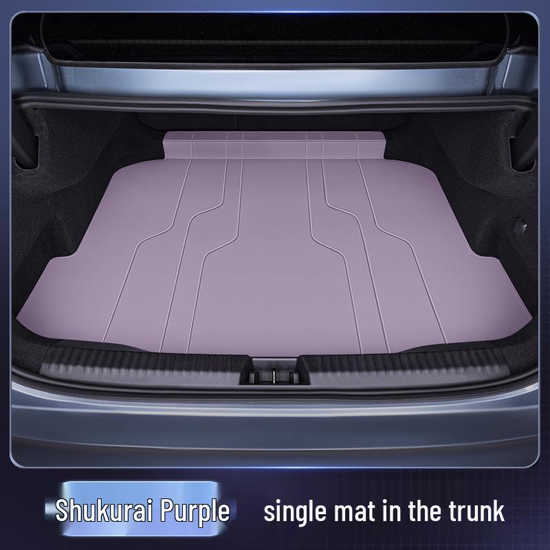 Deep Blue L06 Full Coverage Trunk Mat for 26 New Model Cars - Interior Accessories