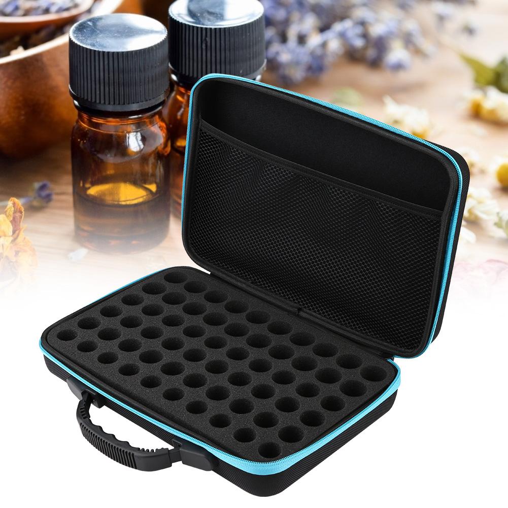 Essential Oil Carrying Case Hard Shell Case,60 Bottles Shockproof And Wear-Resistant For Bottles 5ml 10ml 15ml