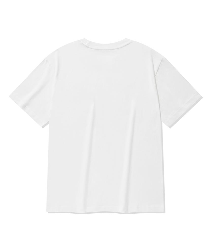 FALLETT Shell Beach Short Sleeve Tee White