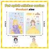 8 Cartoon Princess Face Change Guka Collage Hands-on DIY Handbook Mobile Phone Case Laptop Decoration Can Be Waterproof