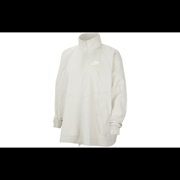 Nike Jackets Women's Light Gray Stand Collar Moderate Other CZ1425-072