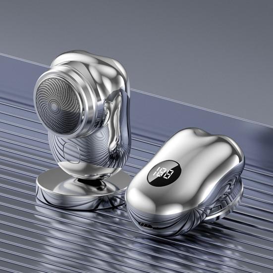 Mini Rasoir Électrique Rechargeable USB IPX7 Étanche Portable Voyage Rasoir de Rasage Humide Sec Hommes Tondeuse à Barbe Outil Épilateur