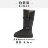 Blauer Schrank, graue Schneestiefel mit dicker Sohle für Damen 2025 Winter neu langer Schaft Samt verdickt warm hohe Stiefel Baumwollschuhe