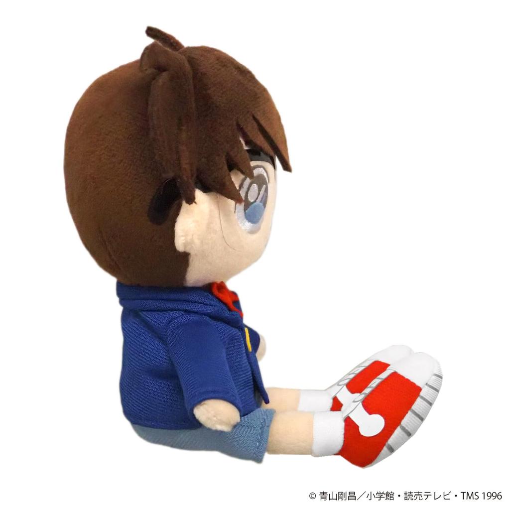 San-Ei Boeki Detective Conan Fluffy Friends Edogawa Conan (S) W10 X D9 X H14.5cm Plush Toy FCN01