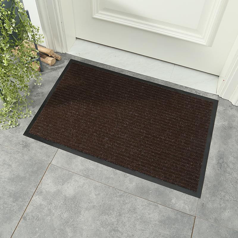 Non-slip PVC Floor Mat: Dirt-resistant, Water-absorbing Entryway Rug for Kitchen & Bathroom
