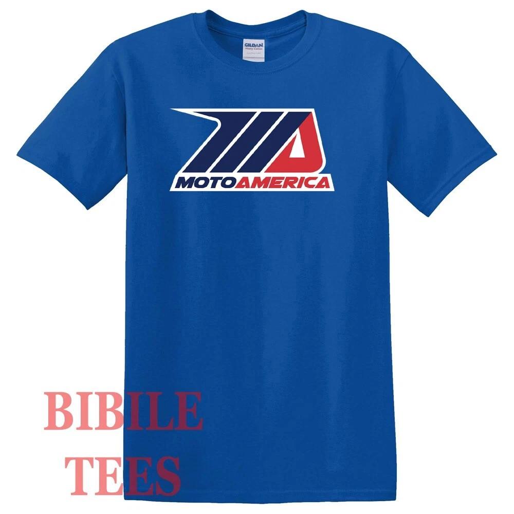 Moto America Superbike Men s Blue Size S to 5XL L