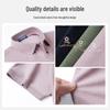 MONTAGUT Men's Tencel Blend Short Sleeve Polo Shirt