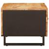 Coffee Table Brown 80 X 50 X 40 Cm Solid Mango Wood
