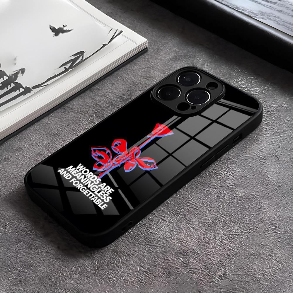 Hot Trends D_DEPECHE MODE Phone Case For IPhone 17 15 Pro Max 12 16 14 Plus 11 13 Pro X XR XS 7 8 Plus SE Glass Cover