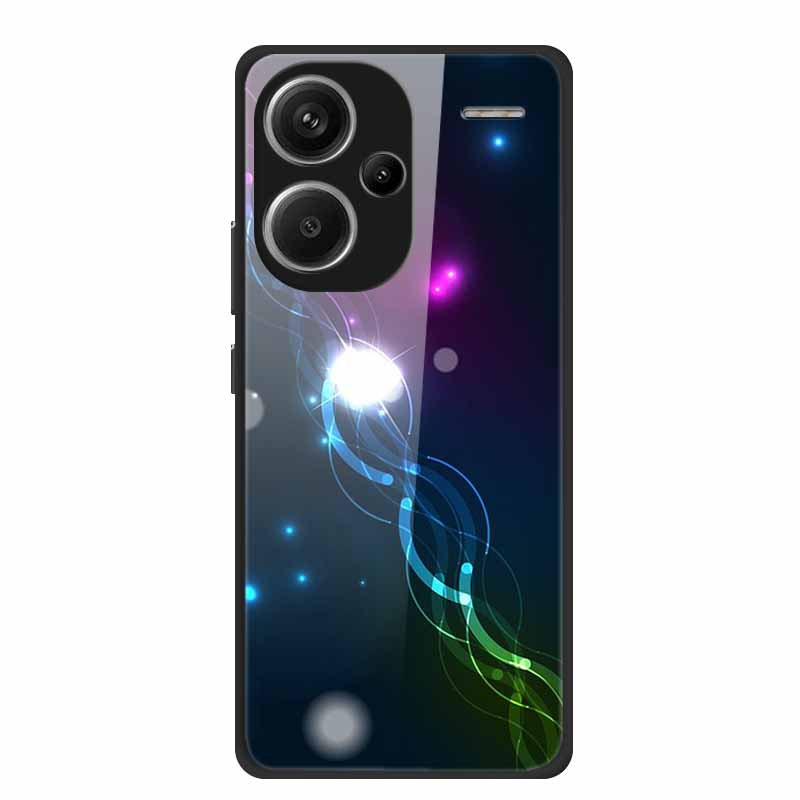 For Redmi Note 13 Pro Plus 5G Case Tempered Glass Hard Back Covers for Redmi Note 13 Pro 5G  Note 13 Pro+  13 Luxury Cover Coque