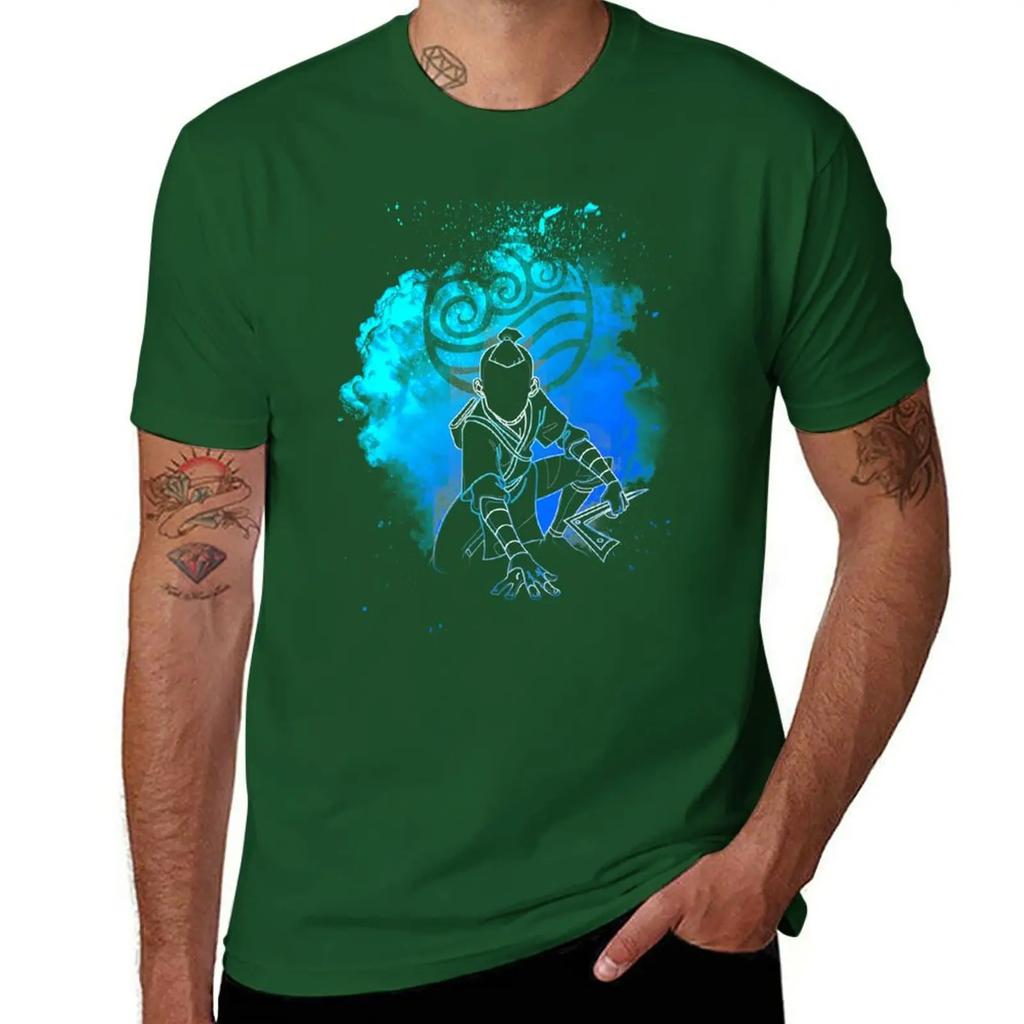 Soul of the Waterbender T-Shirt summer top tees slim fit t shirts for men