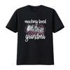 Marching Band Grandma Member Grandmother T Shirt Vintage Washed Comfortable Casual Graphic Slightly Designer Clothes Versatile