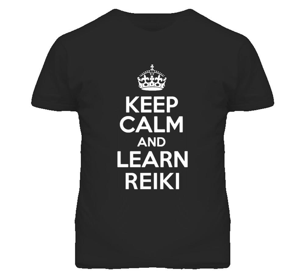 New Reiki Keep Calm And Learn School Subject T Shirt XXXL