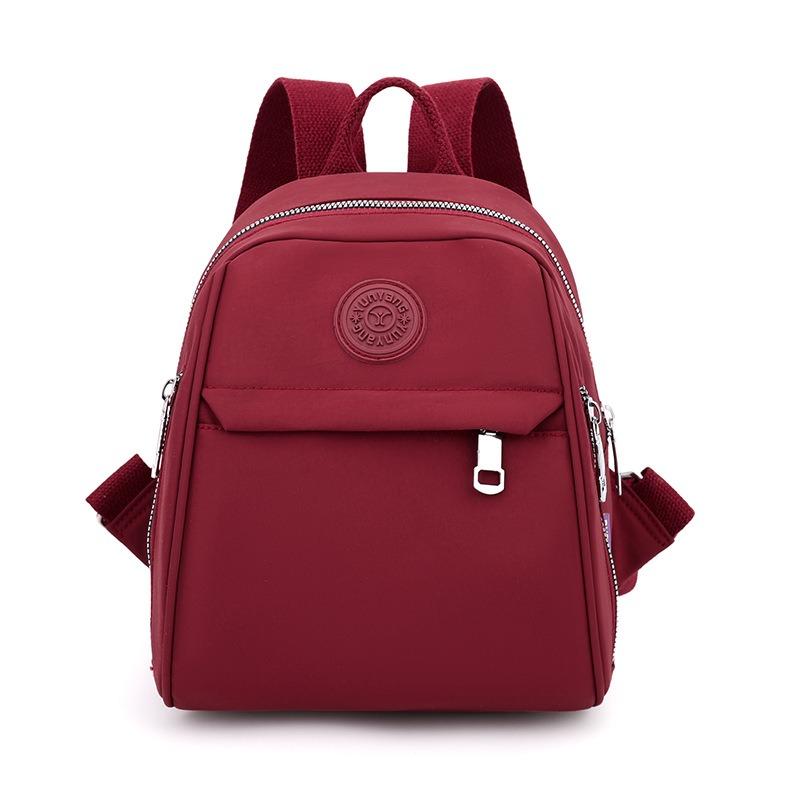 

Нейлоновая ткань маленький рюкзак женский новая мода ракушка досуг поездки на короткие расстояния женский рюкзак красный