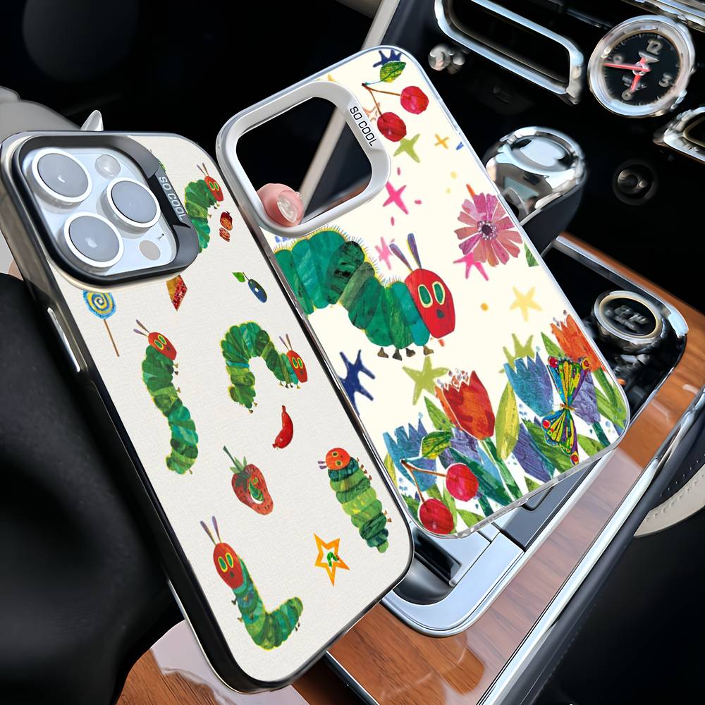 The Very Hungry Caterpillar Phone Case For IPhone 17 16 15 14 13 12 11 Pro Max Plus Pro Colorful Shell