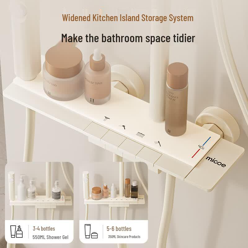 MICOE Piano Key Pressurized Shower System