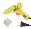 100-240V 20W Hot Melt Glue Gun - Electric Thermo Heat Repair Tool for Daily DIY & Small Repairs, With 10 Pcs 3-Color Glue Sticks