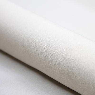 Moonfarm Ichigoshi Chirimen Blanc 22m x 72cm Tissu Uni Tissu de Fabrication Japonaise, 1m, 2m, 3m, 5m, Large, Rayonne, (1m)