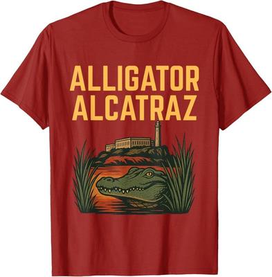 Comfort Colors Alligator Alcatraz T-Shirt Unisex Size S To 5XL Unisex T-Shirt