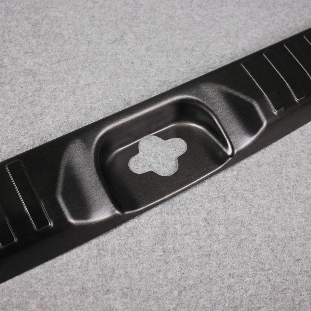 RUIQ Stainless Steel Interior Luggage Kicking Plate Rear Inner Scuff Guard Protective Designed Exclusively for the New Mitsubishi Delica Standard