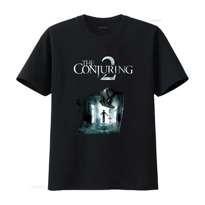 The Conjuring 2 Horrorfilm Poster Erwachsenen T-Shirt Streetwear Stilvoll Leicht Unisex Grafik