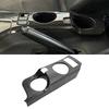 Real Carbon Fiber For Nissan Fairlady 400Z 2026+ Car Center Console Cup Holder Panel Decorative Sticker Car Interior Accessories