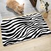 Fashion Animal Leopard Zebra Cow Deer Pattern Carpet Soft Carpets Rug Entrance Anti-slip Floor Mats Water Absorption