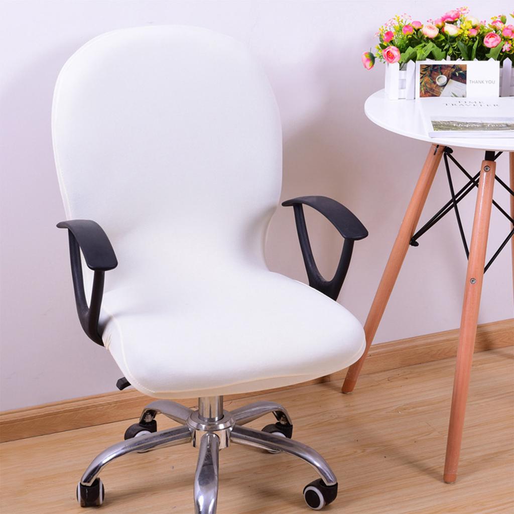Office Chair Cover Set For Computer Chairs Polyester Spandex Elastic Fabric Modern Simple Style Home Use
