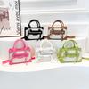 Niche Trend Fashion Small Square Bag 2025 New Summer Contrasting Colors Simple and Versatile Single Shoulder Oblique Span Portable